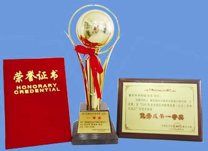 获奖证书
