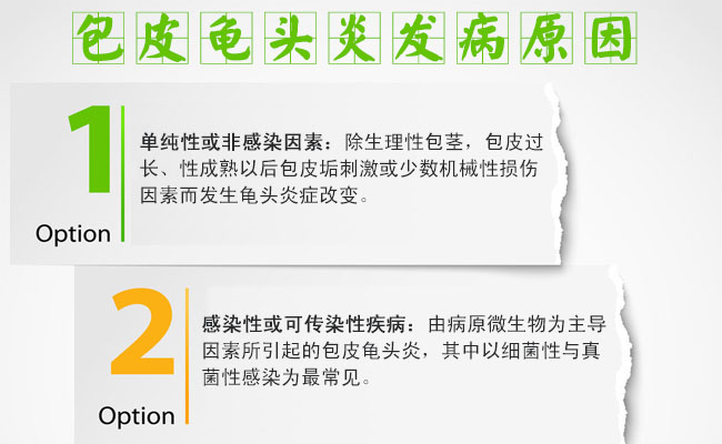 包皮龟头炎病因